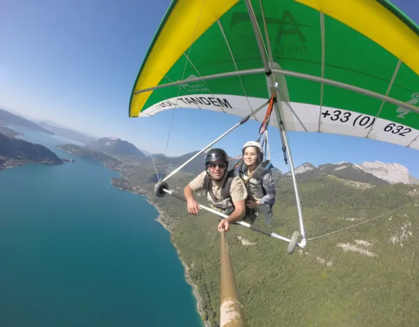 Vol ascendance en deltaplane - 30min