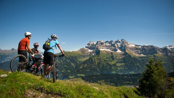 VTT électrique parcours 11b - La Chapelle d'Abondance