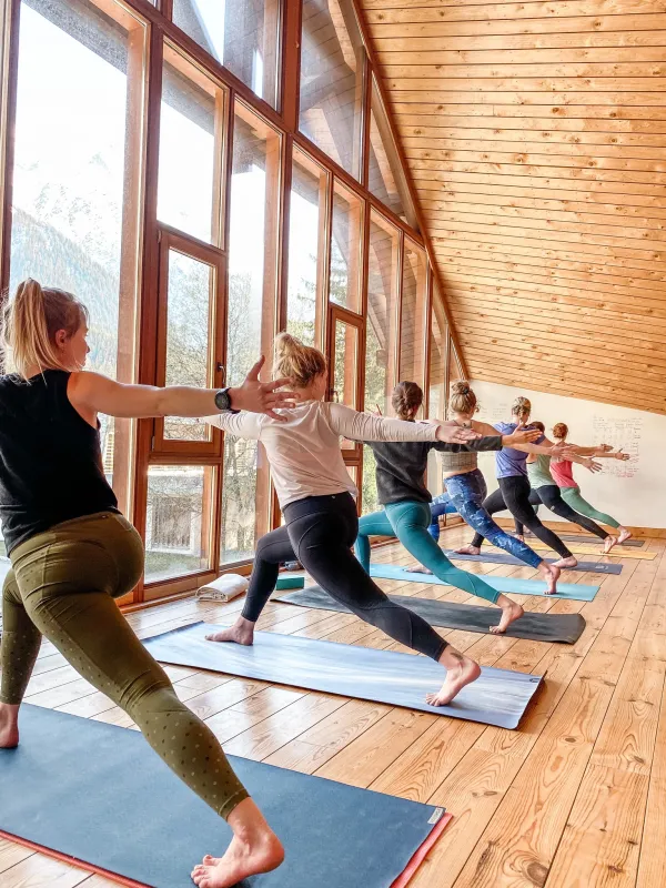 Yoga Pilates en montagne