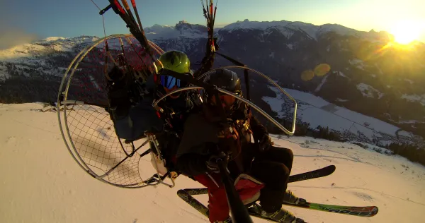 Baptême de l'air en paramoteur