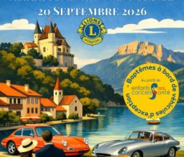 Grand rassemblement de véhicules de collection et de prestige