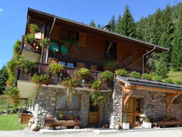 Le chalet fleuri