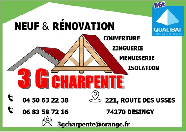 3 G Charpente à Desingy