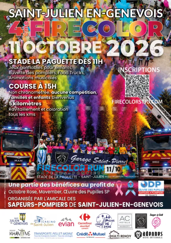 Activité : Fire Color Run