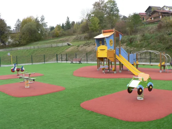Aire de jeux au Plateau d'Assy