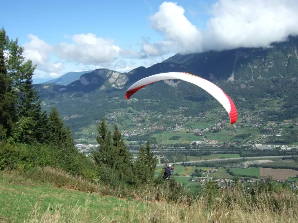 Aire de décollage de parapente de Brison/Solaison