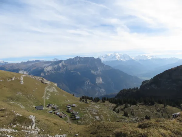 Chalets et alpage de Vormy