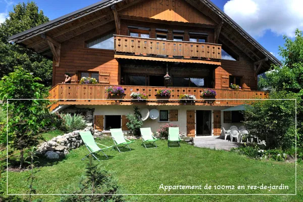 Appartement dans chalet - 100m² - 4 chambres - Brault O'Sullivan Virginie