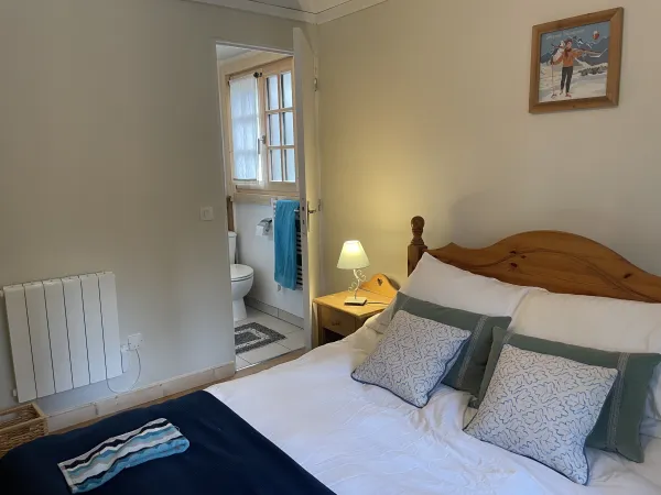 Chambre double avec salle de bain