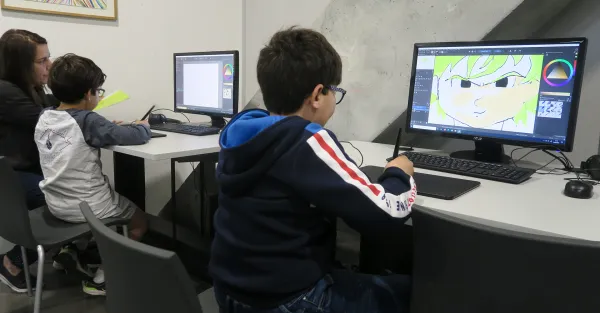 Atelier : Dessin sur tablette graphique