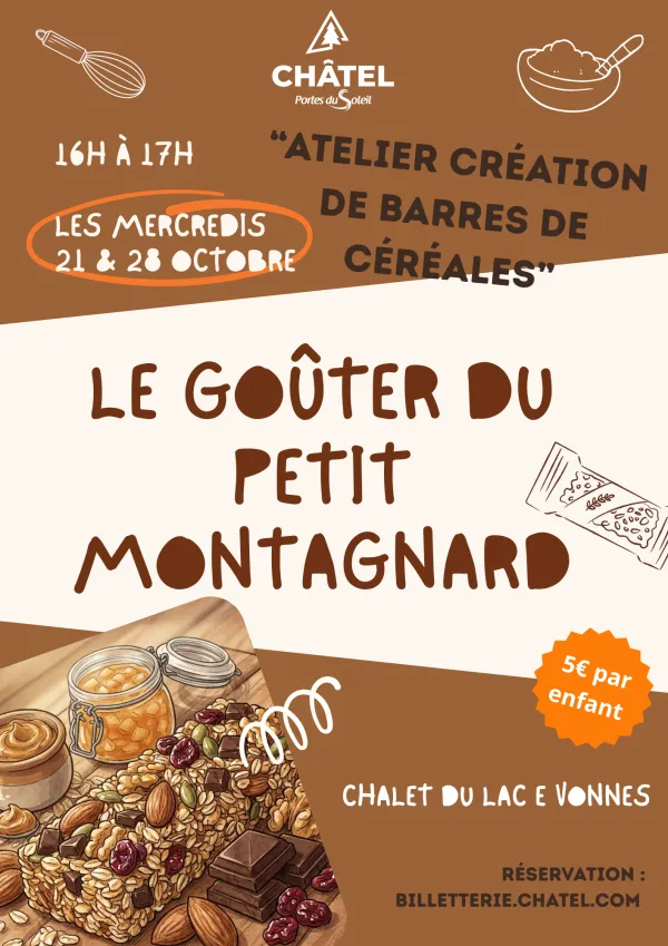 Atelier "le goûter du petit montagnard"