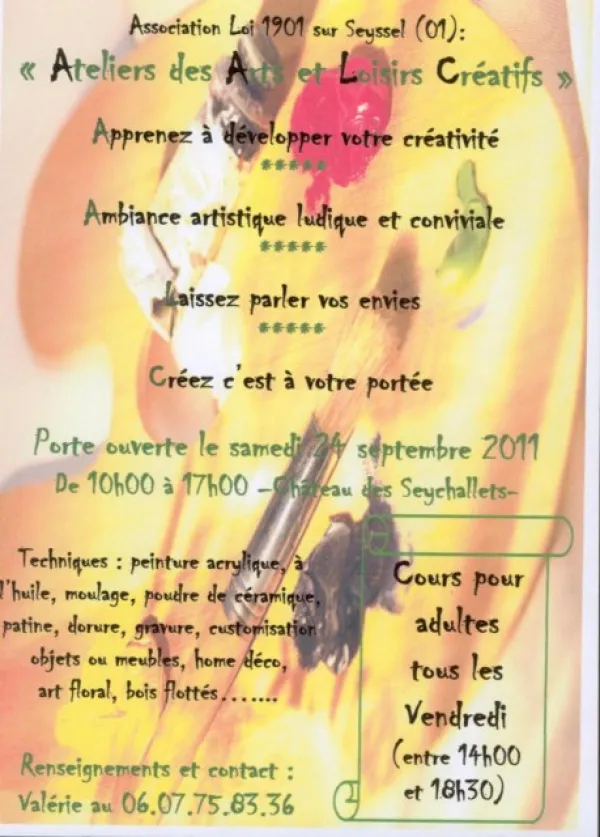 Ateliers créatifs