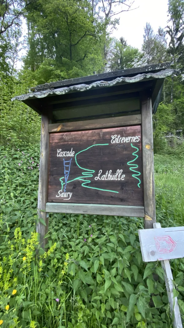 Balade à la cascade de La Mine