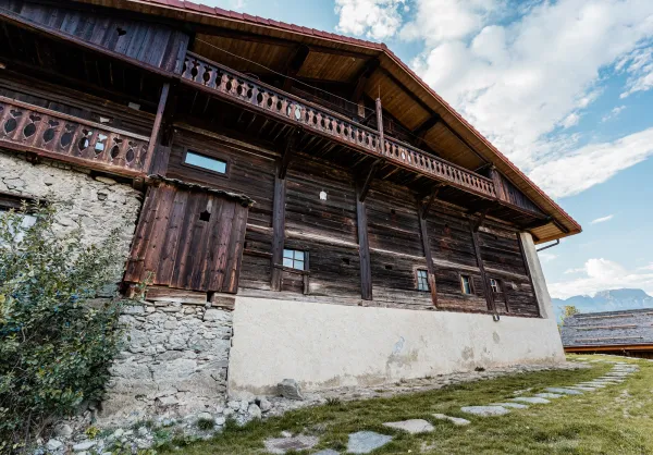 façade avant ferme à Isidore