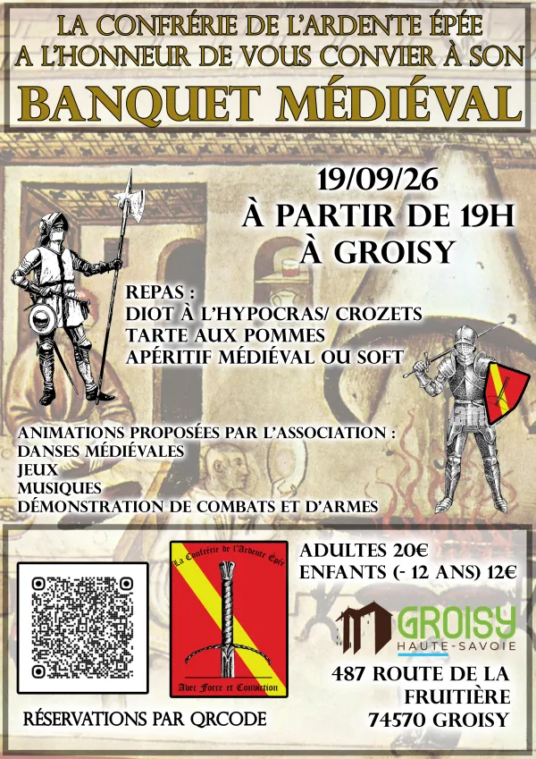 Banquet médiéval de l'Ardente Epée