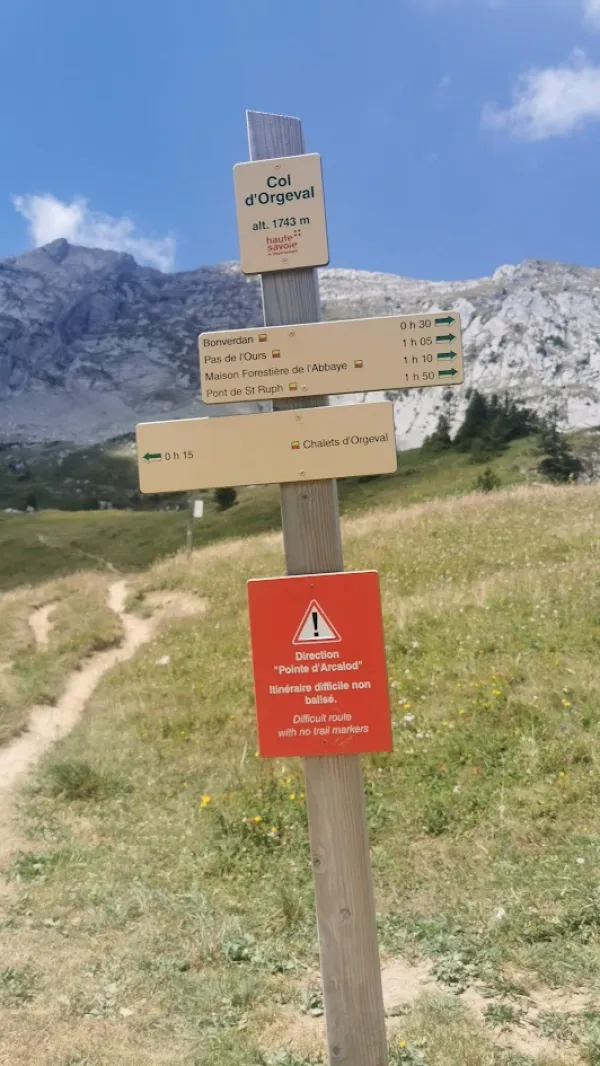 Randonnée pédestre : Boucle d'Orgeval_Faverges-Seythenex