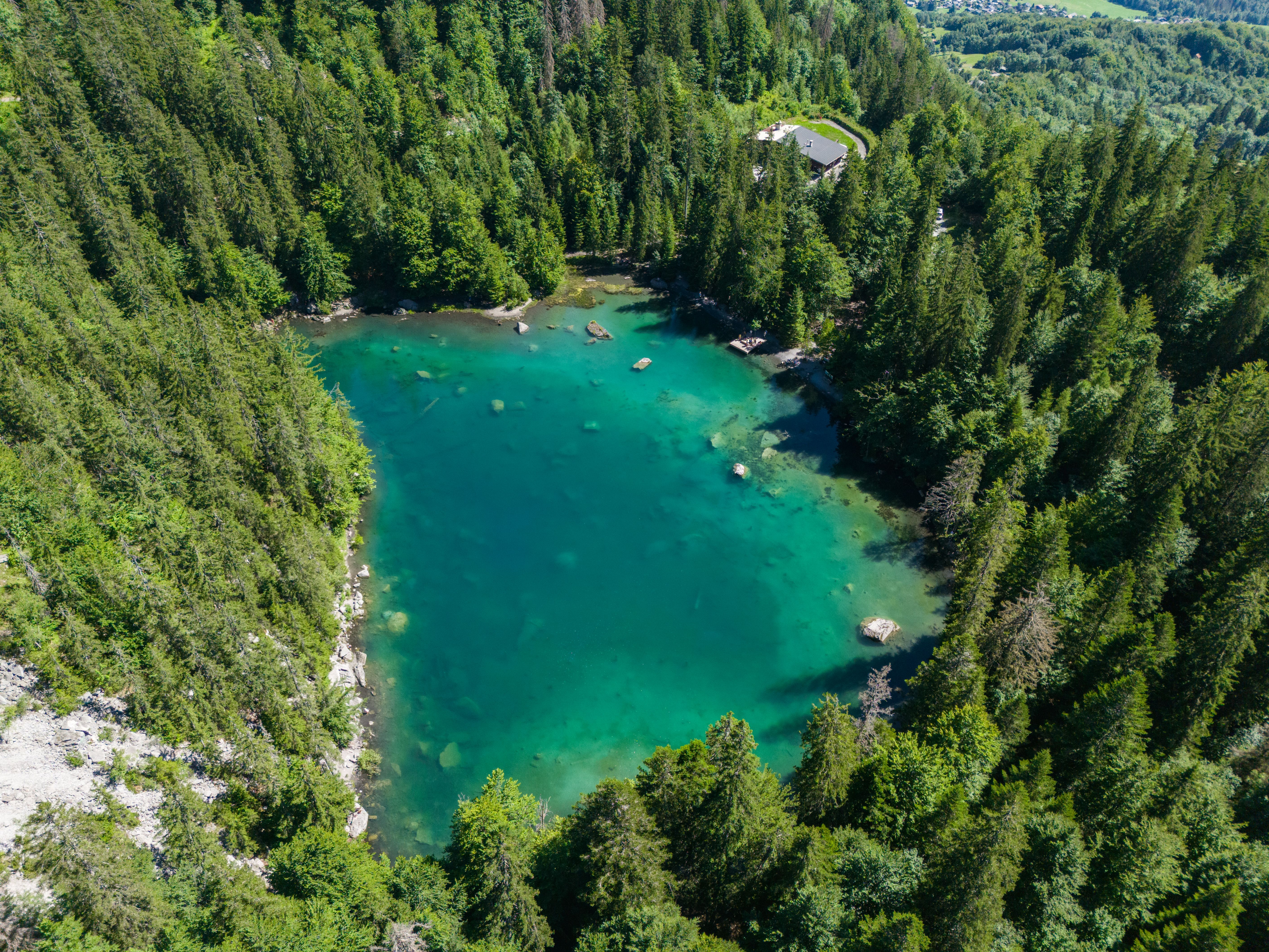 Lac Vert en été