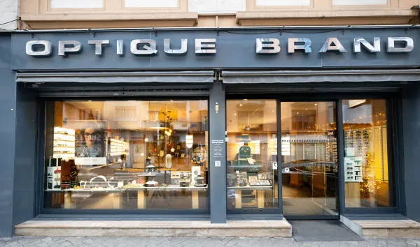 Le magasin Optique Brand