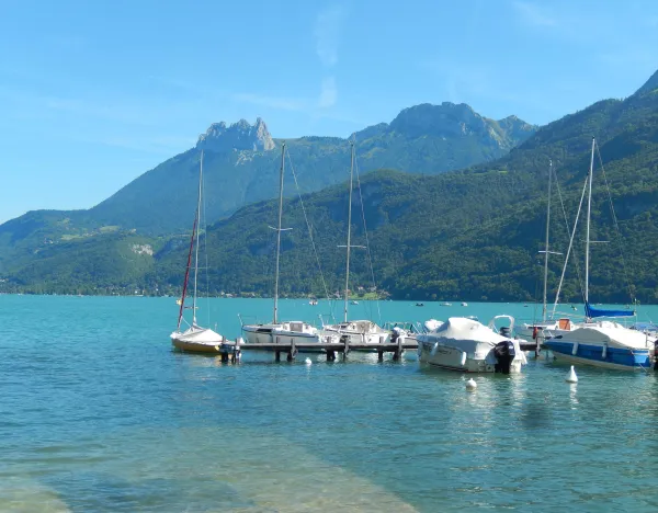 Bout du lac d'Annecy