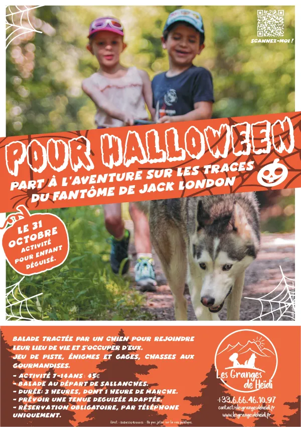 Cani balade d'Halloween - Sur les traces de Jack London