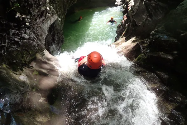 Canyon sensations : parcours 2h30 - Montmin