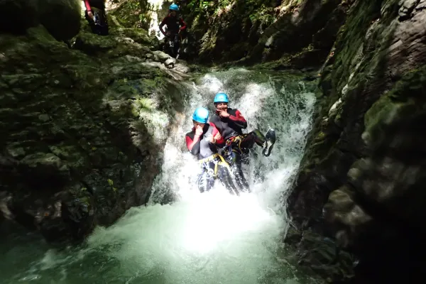 Canyon sensations : parcours 2h30 - Montmin_Faverges-Seythenex