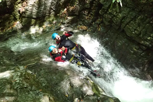 Canyon sensations : parcours 2h30 - Montmin_Faverges-Seythenex