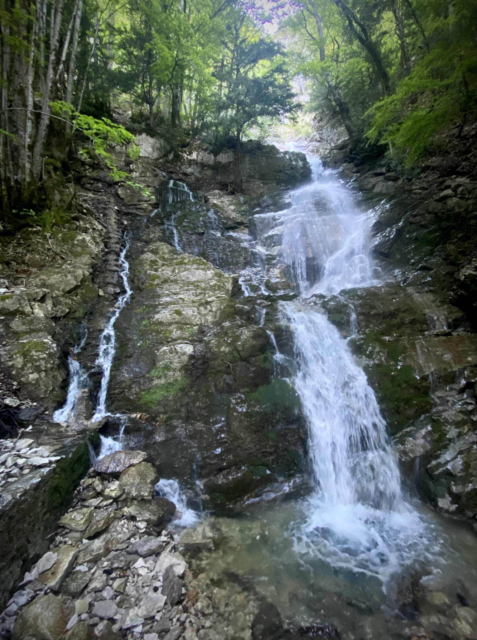 Cascade de la Mine à Lathuile
