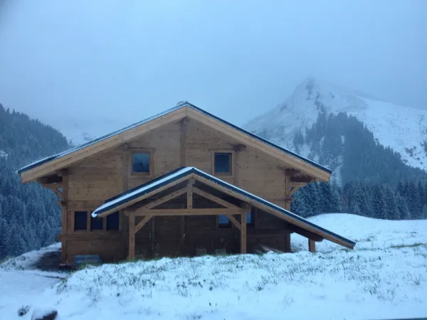 Chalet en hiver