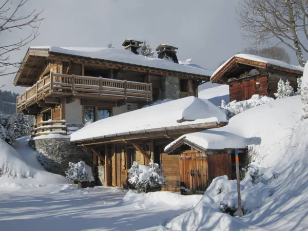 L'arrivée au Chalet