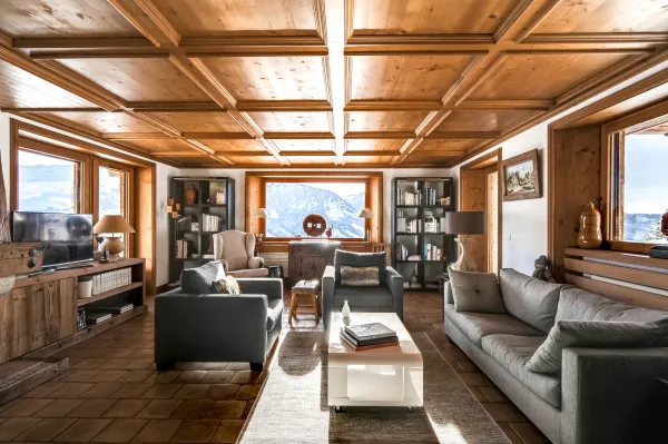 Le salon, aux vues panoramiques