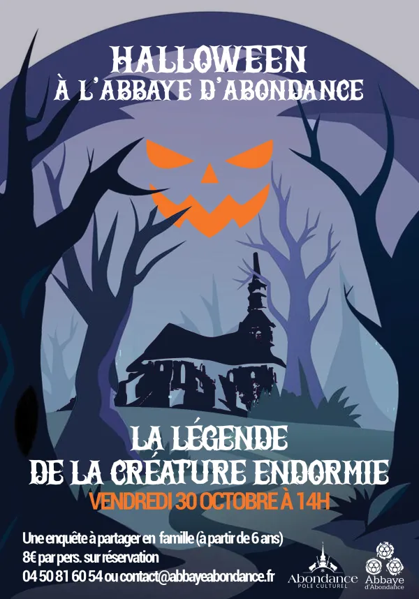 Halloween à l’Abbaye : « La Légende de la Créature Endormie »