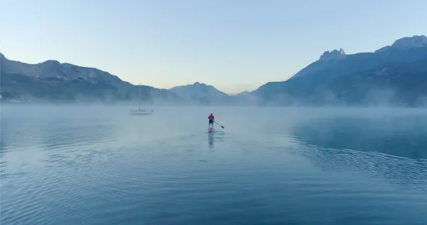 Location de paddle simple/duo/dog/géant - Ski Wake 74
