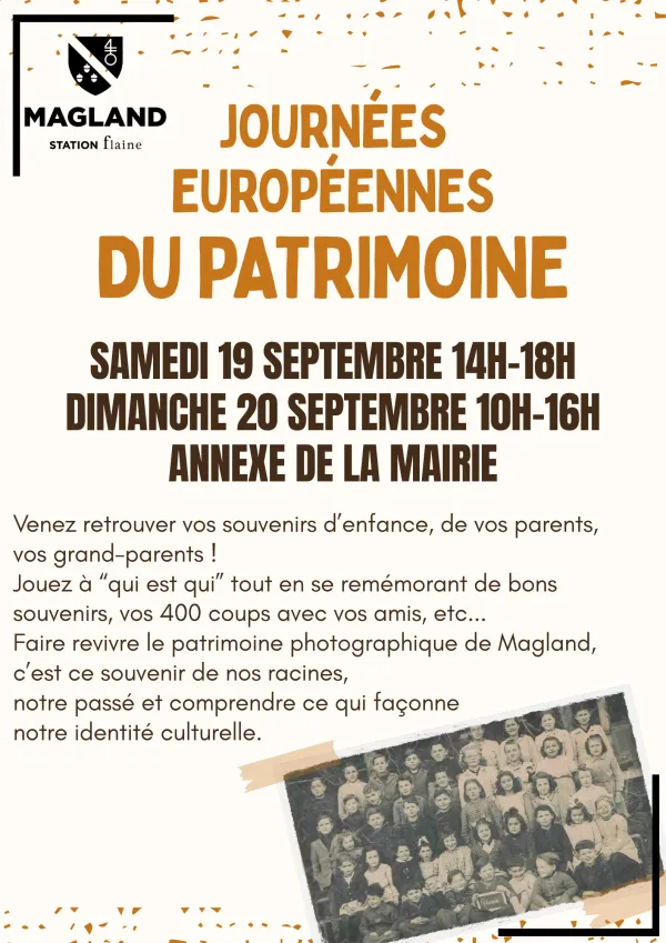 Magland - Les journées européennes du patrimoine