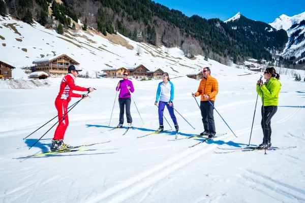 Ski de fond : cours collectifs adultes