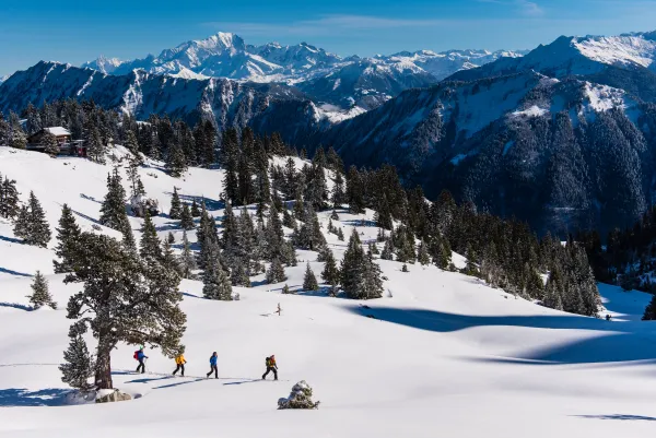 ski de randonnée : itinéraire de montée