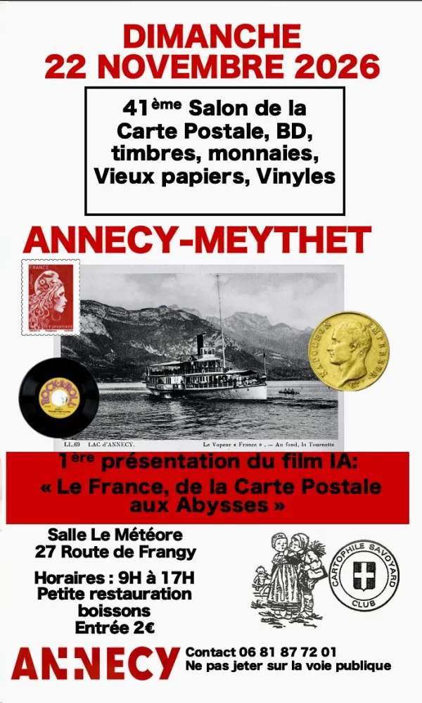 41ème Salon de la carte postale et autres collections