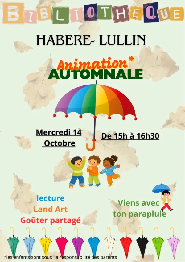 Animations à la bibliothèque d'Habère-Lullin