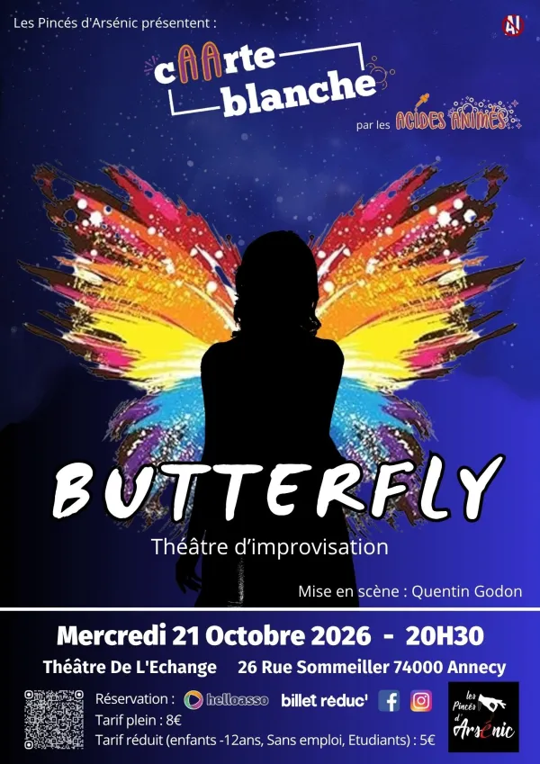 Butterfly - Théâtre d'improvisation - Long Form