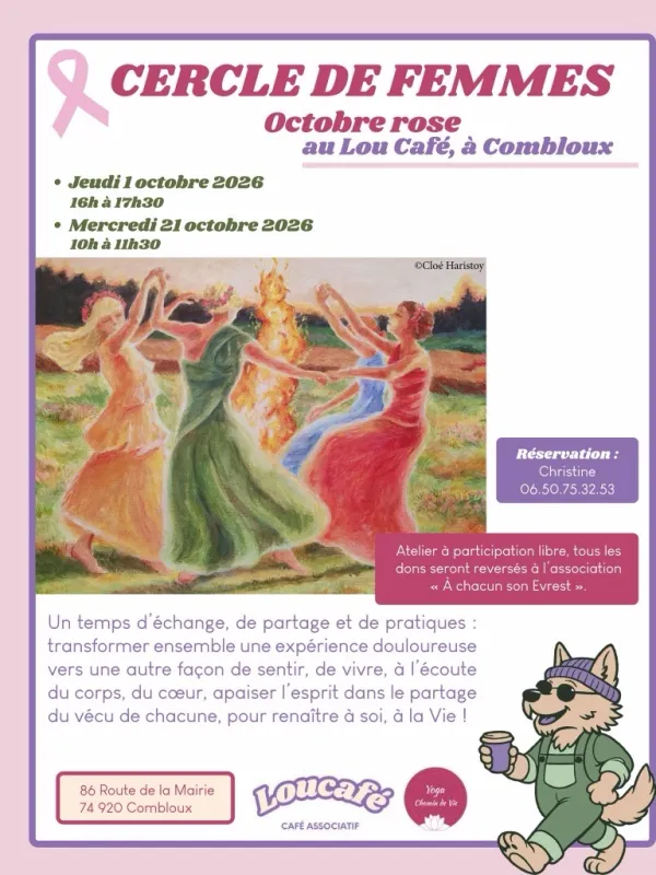 Cercle de femmes - Octobre Rose