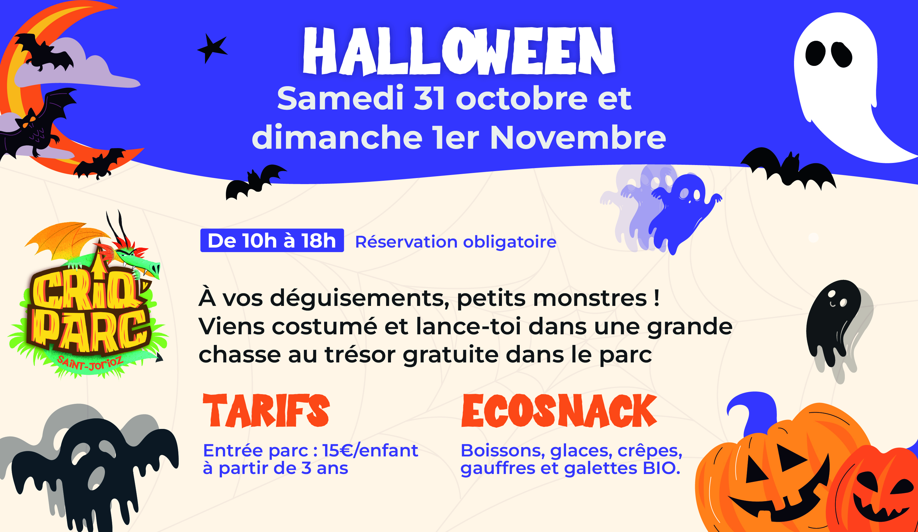Chasse au trésor d'Halloween