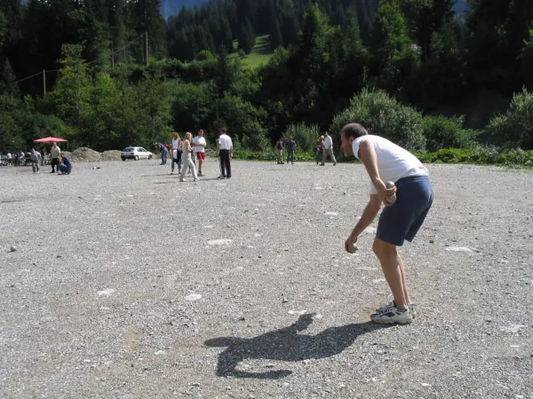 Concours de pétanque à La Chèvrerie