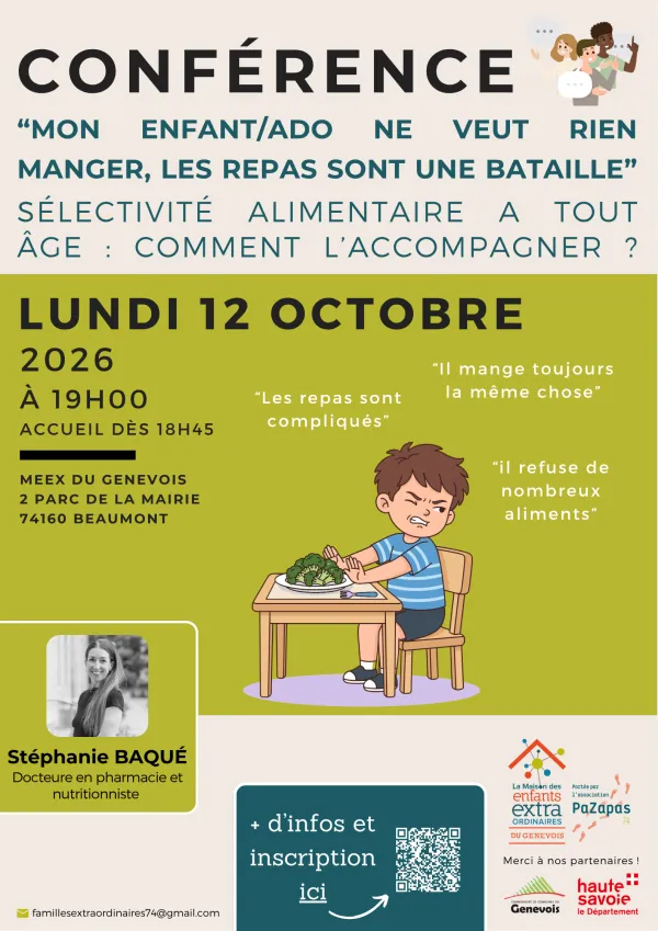 Conférence - sélectivité alimentaire