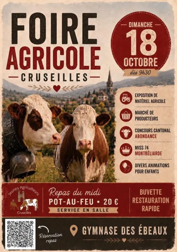 Foire agricole Cruseilles
