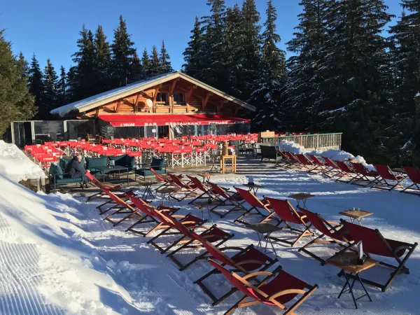 Le restaurant en hiver