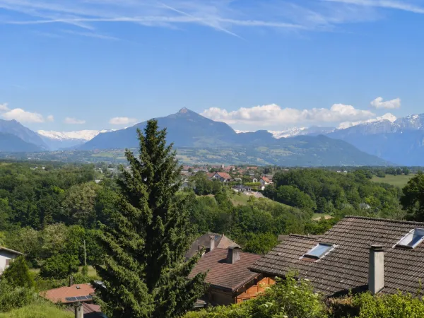 Vue sur le Môle et le Mont Blanc