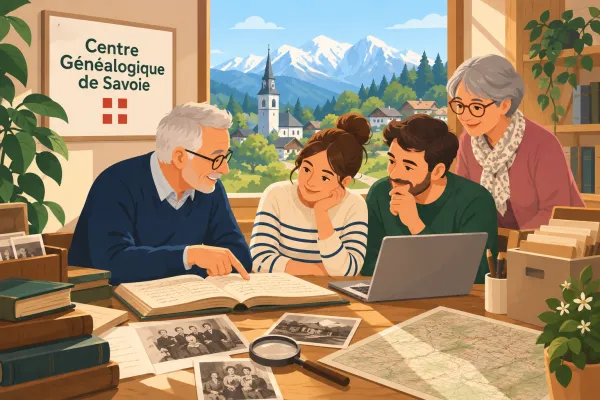 Permanence pour des recherches généalogiques