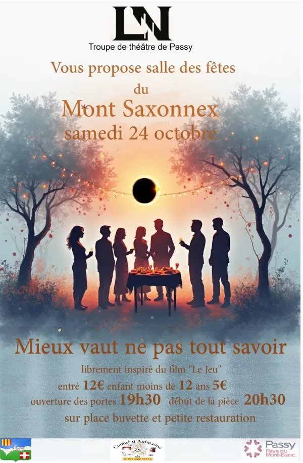 Piece de théatre "Mieux vaut ne pas tout savoir"