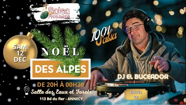 Soirée 100% salsa - Noël des Alpes