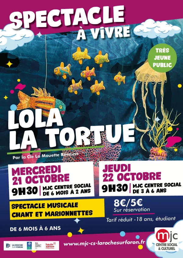 Spectacle "Lola la tortue"